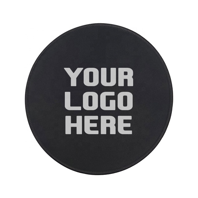 Custom Mouse Pad with Stitched Edge Non-Slip Rubber Base Round Mouse Mat for Laptop Computer PC Office