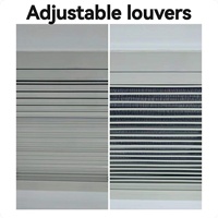 Grille d'aération carrée de haute qualité pour admission et évacuation d'air frais, pour salle blanche et laboratoire, en métal fixe