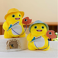 Peluches personnalisées pour centres de jeux, super douces, couleurs assorties, animaux variés, 20 cm, pour centres de trampoline