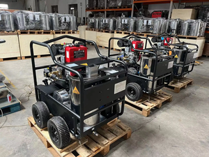 Venta directa de fábrica <span class=keywords><strong>Motor</strong></span> impulsado Máquina de limpieza de agua caliente de alta presión <span class=keywords><strong>Motor</strong></span> de combustión interna - Product Image 4