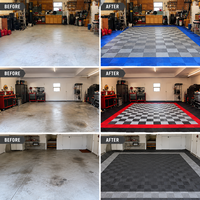 Dalles de sol modulaires avec drainage pour ateliers automobiles, garages et centres de lavage de voitures – Vente en gros