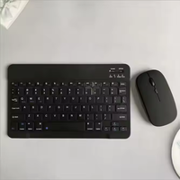 En satıcı Mini kablosuz klavye ve fare Retro ipad Tablet cep telefonu için kablosuz klavye Bcm20730