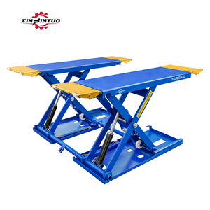 Xinjintuo <span class=keywords><strong>Pont</strong></span> élévateur à ciseaux à hauteur moyenne, équipement <span class=keywords><strong>pour</strong></span> atelier <span class=keywords><strong>automobile</strong></span>, élévateur de voiture portable, élévateurs hydrauliques <span class=keywords><strong>pour</strong></span> garages - Product Image 1