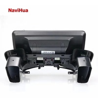 NAVIHUA Nouvelle Version Améliorée Écran Tactile 12,3 Pouces Autoradio GPS Stéréo pour Mercedes Benz GLE ML GL Class