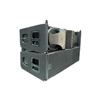 Ensemble de haut-parleurs de sonorisation professionnels Morin A12 3 voies Neo passifs, noir, 800W, pour scène de concert, prix usine, personnalisable