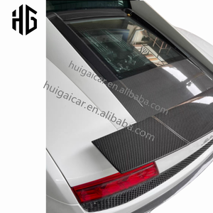 Подходит для 2008 Lamborghini Gallardo Lp550 Lp560 крышка багажника заднего двигателя из углеродного волокна материал Задняя Крышка Капота - Product Image 4