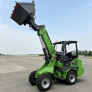 Offerta Speciale: Minipala Gommata Elettrica da 1 Tonnellata con Braccio Telescopico per Agricoltura, Vivaio, Giardino e Lavori di Manutenzione - Product Image 1
