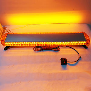 Barra de Luz LED de Advertencia Mejorada de 47" 120cm para Autos y Camiones, Luz Estroboscópica Multifunción de Emergencia para Techo, Asesor de Tráfico EcoSport - Product Image 6