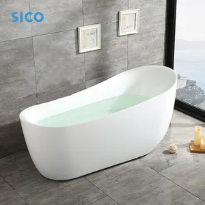 シンプルなソーキングバスタブ安いモダンハウス必要な埋め込み式浴槽アクリル素材カスタマイズサイズアクリル浴槽