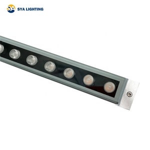 Lumière de jardin LED linéaire encastrée au sol IP67 24W pour l'éclairage des places carrées - Product Image 3