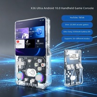 Console de jeu portable X36Ultra, Android 10.0, double système, écran IPS 4,2 pouces, prend en charge les jeux vidéo rétro, personnalisation d'usine
