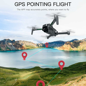 MAX Touchscreen 5.9 Inch Remote Control GPS Brushless <b>4K</b> HD Beginner <b>Drone</b> 500m Image Transmission Foldable Plastic - Product Image 5