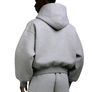 Fabricantes de <span class=keywords><strong>Sudaderas</strong></span> con Capucha de 500 g/m² para <span class=keywords><strong>Hombre</strong></span>, Sudadera con Capucha Corta Extra Grande Personalizada de Alta Calidad para <span class=keywords><strong>Hombre</strong></span> - Product Image 2