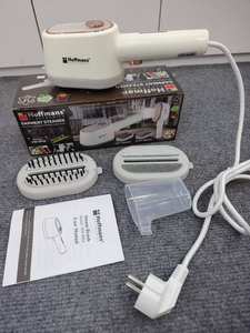 Machine à <span class=keywords><strong>repasser</strong></span> à vapeur Hoffmans 1500W, portable, pour vêtements secs et humides, 2 en 1, avec brosse souple et rigide, kit d'accessoires - Product Image 2