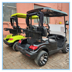 Voiturette de golf 2 places certifiée CE EEC/DOT, batterie lithium 72V, freins à disque, capacité 400-500kg, vitesse 30-50Km/h, autonomie 90km, économique - Product Image 6
