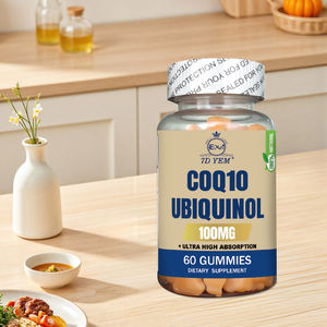 Novedades <span class=keywords><strong>Emei</strong></span> COQ10 Ubiquinol Gomitas de Vitamina 100mg para la Salud Cardíaca y Vascular Venta al por Mayor OEM 60 Gomitas - Product Image 6