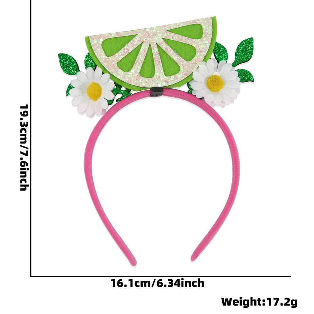 Estilo de flor blanca de limón