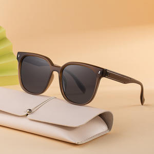 Lunettes de soleil polarisées à monture carrée pour hommes, Dl-28215, noires, en métal, verres TAC, protection UV400, classe 2 - Product Image 5