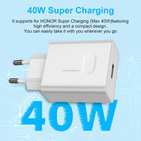 Chargeur rapide 40W pour Huawei Honor 90 Lite Magic6 Adaptateur secteur USB 40W pour Honor 90 70 Lite X8b
