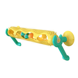 Articoli per animali domestici indistruttibile Fancy Interactive <span class=keywords><strong>Sucker</strong></span> Stick Track Scratch Glow Catnip <span class=keywords><strong>Ball</strong></span> giocattolo divertente per gatti - Product Image 1