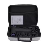Pistolet de massage électrique de haute qualité 2025 avec 8 têtes de massage pour une relaxation musculaire profonde du corps entier et une autonomie de 4 à 6 heures