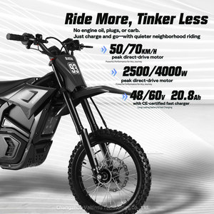 Valtinsu EM-5 30mph không chổi than hiệu suất động cơ xe máy điện off road Pit Xe đạp điện - Product Image 3