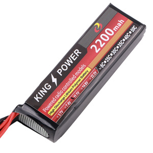 Batería LiPo King Power 11.1V 2200mAh 3S para modelos de drones RC - Product Image 1