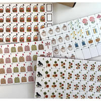 Élégant ensemble de mahjong américain transparent rouge café à 3 couches pour la table de mahjong à domicile et les loisirs d'automne