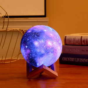 Lampade per la stanza 3D luce della luna da DIY Design Design LOGO luce notturna calda luce notturna 3D camera da letto decorazione della casa - Product Image 3