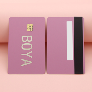 Tarjeta de Crédito de Acero Inoxidable con Grabado Personalizado, Tarjeta Bancaria Metálica <span class=keywords><strong>Amex</strong></span> de Negocios, Tarjeta Bancaria en Blanco Esmerilada con Banda Magnética Hico y Firma - Product Image 5