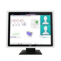 Equipo de sistema POS de fabricación de fábrica, pantalla táctil capacitiva todo en uno, PC POS con soporte de aluminio, software POS, 15 pulgadas