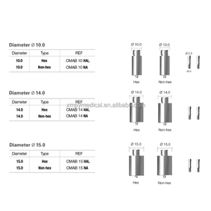 Novo Design Preço Atacado Pré-moído <span class=keywords><strong>Abutment</strong></span> Implante Titânio Pré-moído <span class=keywords><strong>Abutment</strong></span> Blank para DIO-UF <span class=keywords><strong>Abutment</strong></span> Pré-moído - Product Image 5