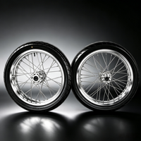 Jantes en alliage haute résistance 7116-T6 à rayons droits, roues Supermoto pour accessoires de vélo électrique Surron Light Bee X LBX