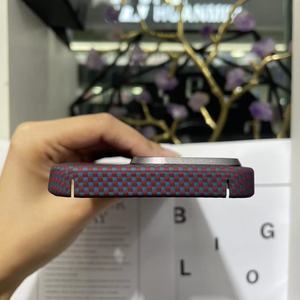 เคสโทรศัพท์มือถือทำจากคาร์บอนแท้แบบบางพิเศษสำหรับ iPhone 16 15 14 13 12 Plus Pro MAX ป้องกันการตกเคสมือถือแม่เหล็ก - Product Image 4