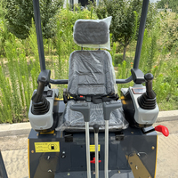 Mini-Pelle 1,8 Tonne CE EURO5, Excavatrice Compacte pour Particuliers, Petite Pelleteuse Chinoise 1 Tonne 2 Tonnes EPA, Chargeuse sur Chenilles de Ferme avec Moteur Kubota, à Vendre
