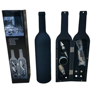 Biểu Tượng Tùy Chỉnh Rượu Vang Mở Chai Corkscrew Thiết Lập Kinh Doanh Rượu Vang Đỏ Công Cụ Thiết Lập Cá Nhân Hoá Rượu Vang Đỏ Mở Chai Thiết Lập - Product Image 2