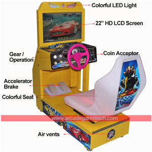 LIFUN Fábrica al por mayor <span class=keywords><strong>Arcade</strong></span> Video Racing <span class=keywords><strong>Game</strong></span> <span class=keywords><strong>Machine</strong></span> <span class=keywords><strong>Coin</strong></span> <span class=keywords><strong>Operated</strong></span> Car Race para niños Fun Motor Bike Racing para niños - Product Image 2