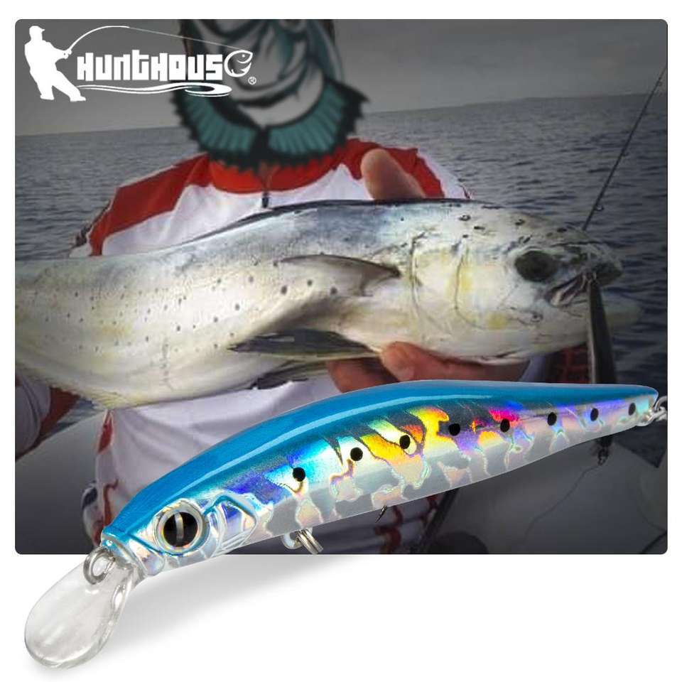 Fishbone Analysis Slide Hunthouse Minnow Lure Long Casting Sinking 70mm/80mm Freshwater Fish ...