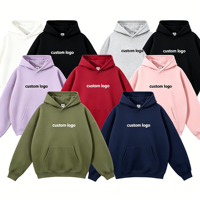 Sweat à capuche personnalisé pour homme, 350 g, lourd, en coton 100 %, coupe ample, pour l'automne et l'hiver