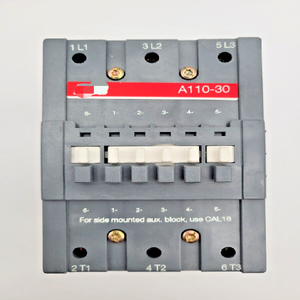 PLC-onderdeel, gloednieuw, origineel A110-30 Aux Contactor CAL18-11 hulpcontact 180 Ampère <span class=keywords><strong>3</strong></span>-polig 110-120 Volt - Product Image 1