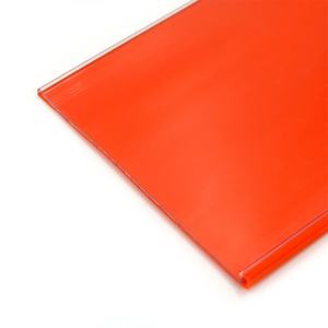 מדף סופרמרקט dustproof <span class=keywords><strong>pvc</strong></span> תווית רצועה דו צדדית דבק שטוח מחיר פלסטיק 110 מ "מ רחב פס כרטיס שקוף - Product Image 4