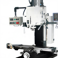 Machine de fraisage et de perçage verticale WDDM ZX7045SV, machine de perçage et de fraisage multifonctionnelle, machine de perçage et de fraisage de banc, pour le métal, le bois, le taraudage, usage intensif