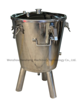 Fermenteur sous pression personnalisé de 50 L avec condenseur à serpentin intégré, support triangulaire, utilisation facile pour l'alcool