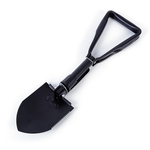 Pala plegable de acero al carbono para exteriores, minipala portátil ligera para supervivencia táctica - Product Image 3