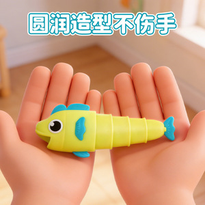 Huixinshun Fishing Toy Green Fish <b>Plastic</b> Educational Board Game For Kids Parent Child Interactive Play Gift - Product Image 1