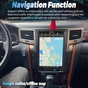 Tesla Style 13.6 Inch Android 11 Car Radio Multimedia <b>Player</b> for Lexus LX570 LX 570 2007-2015 GPS Navigation Stereo Carplay Auto - Product Image 3