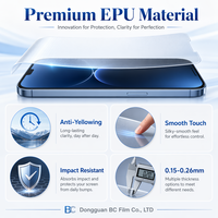 Film protecteur d'écran en hydrogel auto-cicatrisant EPU souple 120x180mm pour téléphone portable et machine de découpe de film, transparent mat