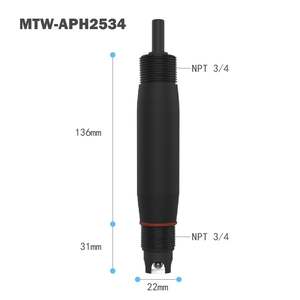 Contrôleur de pH en ligne MTW OEM/ODM/OBM - Plage de pH de -2,00 à 16,00 - Résolution de 0,01 pH - Interface RS485 - Protocole MODBUS-RTU - Double sortie 4-20 mA - Product Image 5