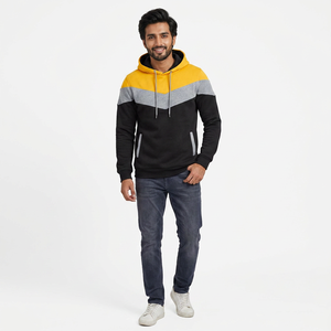 High Quality Custom Logo Men's Winter Fitness Clothes Wholesale Breathable Plain Hoodies 100% Cotton Anti-Shrink Feature - Product Image 1