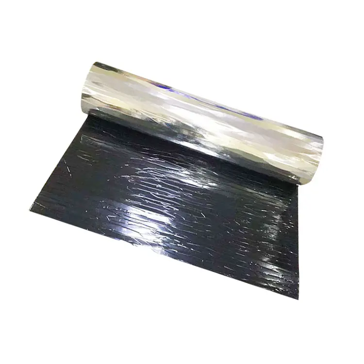 Double aluminum foil foam insulation car heat and sound insulation pieces thermal insulated material roll